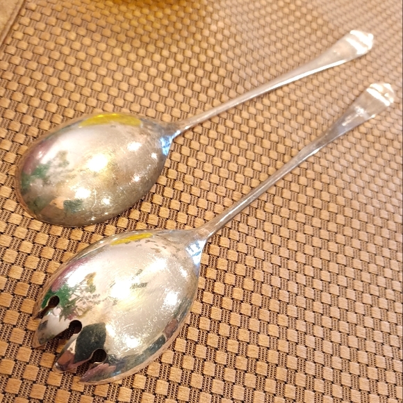 Vintage 🌹E.P.N.S. SHEFFIELD. ENGLAND Silver Utensils - Picture 8 of 11